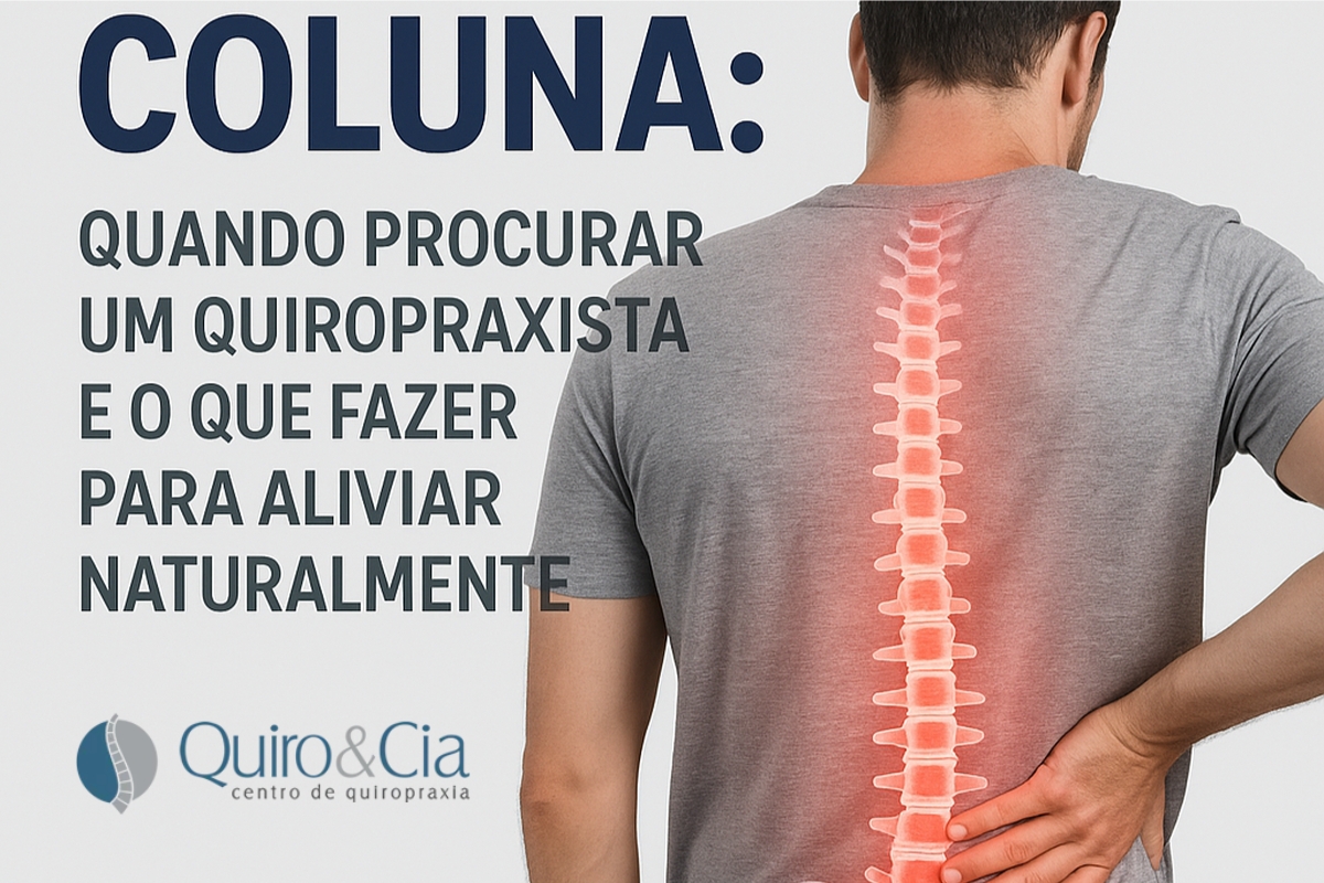 Dores frequentes na coluna - Quiropraxia em Sorocaba e Porto Feliz