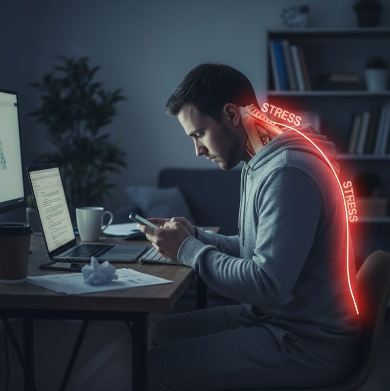 Dor no Pescoço: Como a Quiropraxia pode me ajudar ? Trata a Causa Raiz (Não só o Sintoma)