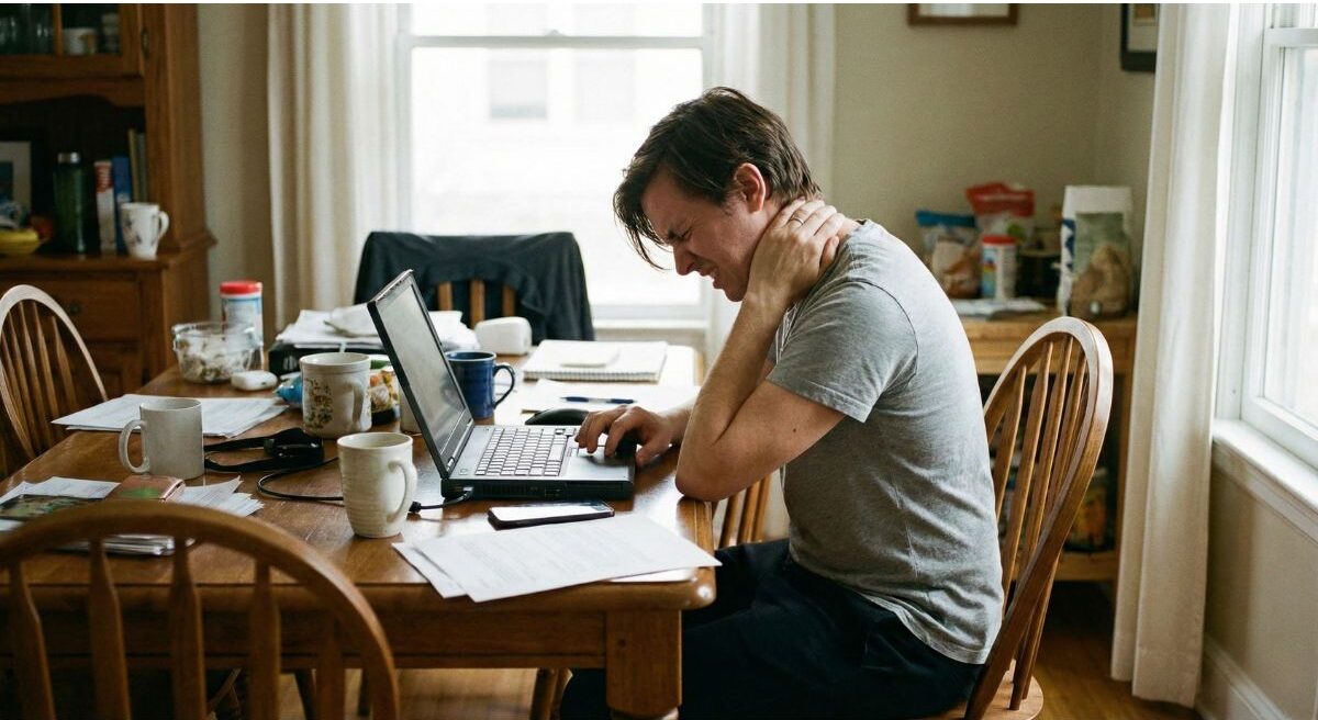 Dor nas Costas depois que Comecei o Home Office Dor nas Costas depois que Comecei o Home Office