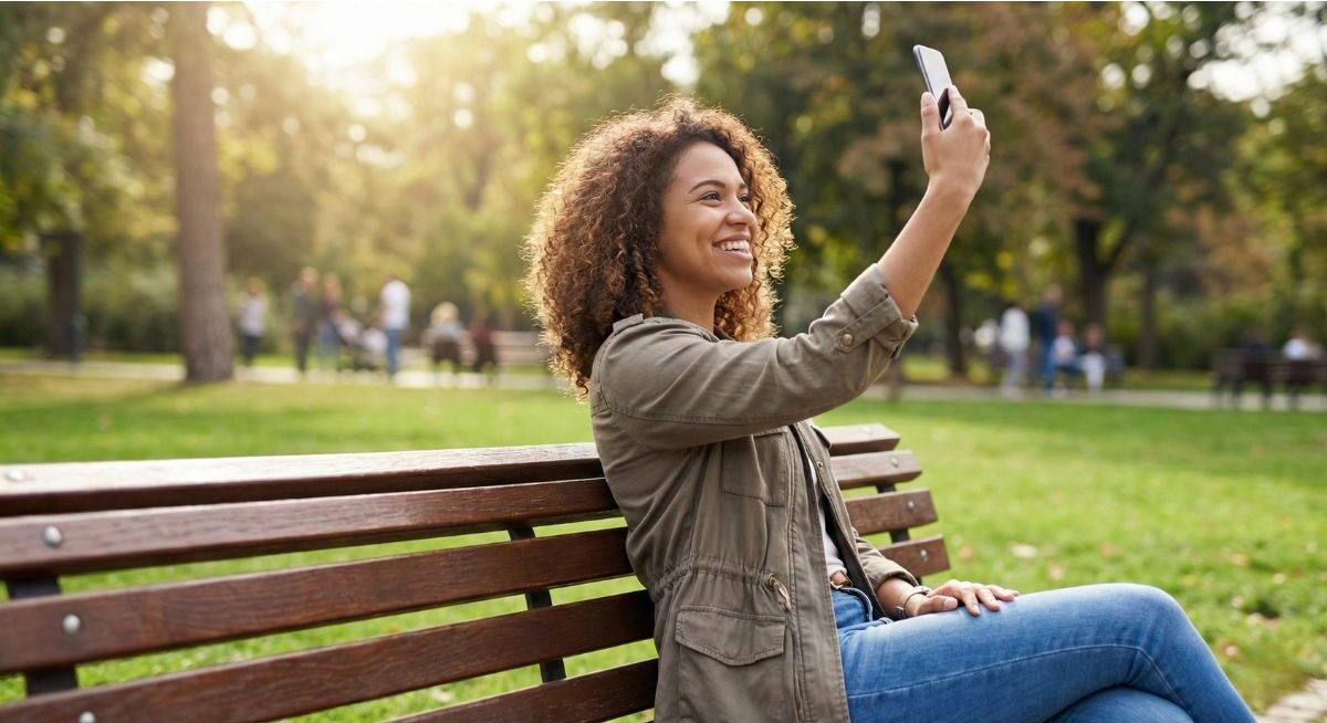 Melhore sua postura usando o celular. Melhore sua postura usando o celular.