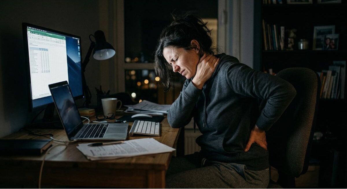 "Cheguei ao Fim do Expediente Travado!": A Quiropraxia é a Solução para a Dor nas Costas no Trabalho Home Office